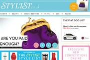 Stylist.co.uk: offers content that is updated daily