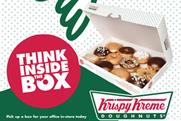Krispy Kreme: runs first above-the-line work 