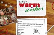 The Bill Bryson’s Warm Wishes website launches December 15