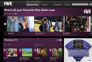 Demand Five: added to Virgin Media's catch-up service