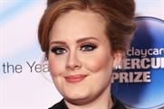 Adele: one of the many celebrities whose obvious make-up use has driven consumer uptake of colour cosmetics