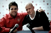 Arsenal...ad supporting Teenage Cancer Trust