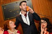 Immersive theatre used at The Clubhouse launch