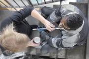 Prince's Trust: British body painter Emma Cammack paints Jarred King