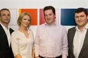 Tremor team: from left,  Richard Hicks, Imogen Littlejohns, Adrian Lacey and Steve Dorey