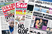 News International: online lead generation test