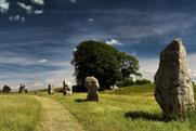 The stones at Avebury