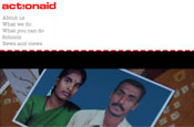 ActionAid: website relaunch