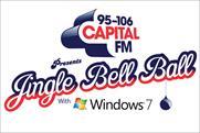 Capital Radio Jingle Bell Ball: renews Windows 7 sponsorship