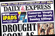 The Daily Express: iPad givaway