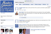 Marks and Spencer: joins Facebook