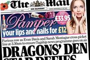 Mail on Sunday: circulation increase