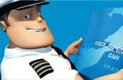 Norfolkline: brand mascot Captain Jesper