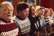BBC TV: David Jason leads the team in Christmas ad singalong