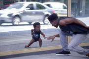 Evian: using dancing babies again