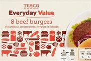 Tesco: Everyday Value burgers tested positive for horse DNA