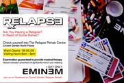 Invite for the Eminem Relapse album launch