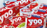 Tesco: launched Yoo yogurt last month