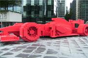 Carat builds giant red car and F1 simulator for Santander