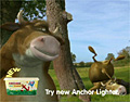 Anchor Lighter: roadshow uses cow characters from ad campaign