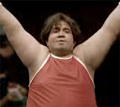 Skoda: fat gymnast centre of ad