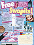 Swapits: promotion in teen magazines