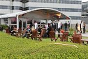 Neptunus has been awarded a five year temporary structure contract with Diamond City Events at the Cannon Bridge Roof Garden. 
