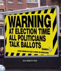 Ginsters: 'political' poster campaign