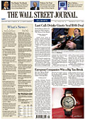 Wall Street Journal Europe: going compact in October