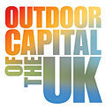 999 Design: logo for Outdoor Capital of the UK