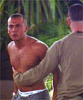 'Celebrity Love Island': Danan gets led away by security