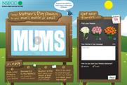 NSPCC: dedicated site for Mother's Day campaign