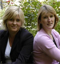 Ledward (l) and Neale: heading new promo division at Golley Slater