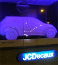 Nissan Murano: used scultpors on campaign