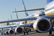 Ryanair: plans to carry advertising on its boarding cards