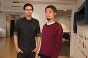 Fabio Abram (left) and Braulio Kuwabara