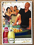 Lambrini: forced to use 'unattractive' men in ads