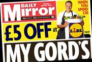 Daily Mirror: £5 off at Lidl