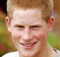 Prince Harry: giving interview to Sky One