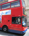 London buses: moving image ads via Viacom