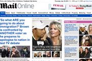Mail Online: retains most popular newspaper website status