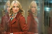 Cameron Diaz: new film promoted using 3D cube pop-ups