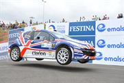 Peugeot: campaign supports British rally driver Guy Wilks
