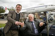 Creativevents MD Adrian Willson (left) and Brooklands museum director Allan Winn