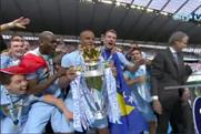 Manchester City take the Premiership: pic courtesy of www.mcfc.co.uk