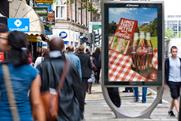 JCDecaux: mock-up of a site in Southwark