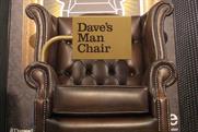 Dave: installs 'man chairs' in Burton stores