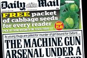 Daily Mail: offers cabbage seeds
