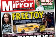 The Sunday Mirror: closes gap on Mail on Sunday