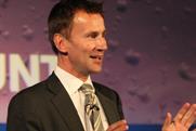 Jeremy Hunt: considering a network of individual TV stations